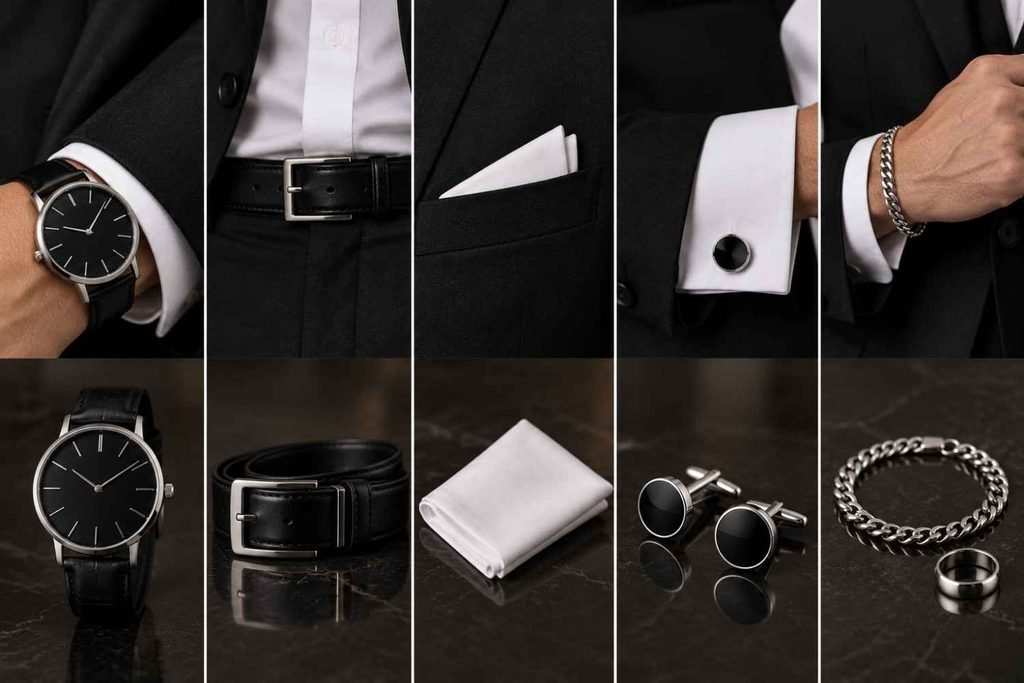 Black Suit Accessories Style Guide

