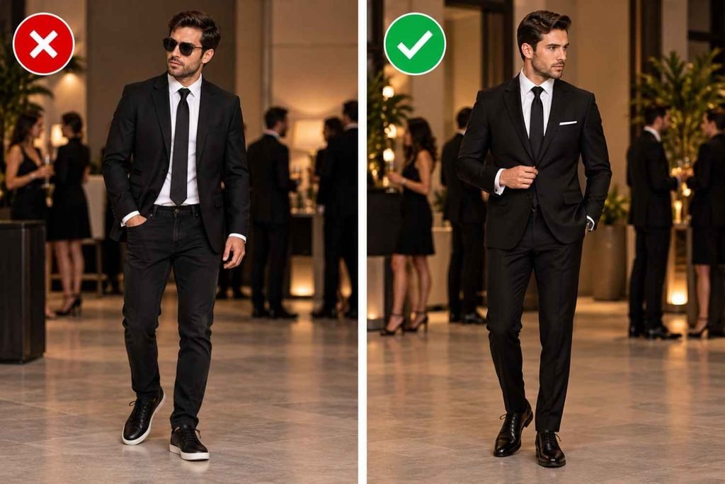  Black Trousers cocktail attire