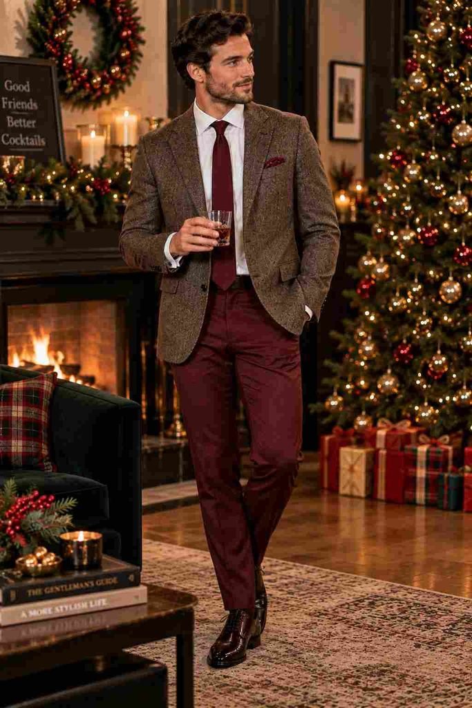 Brown Tweed Blazer