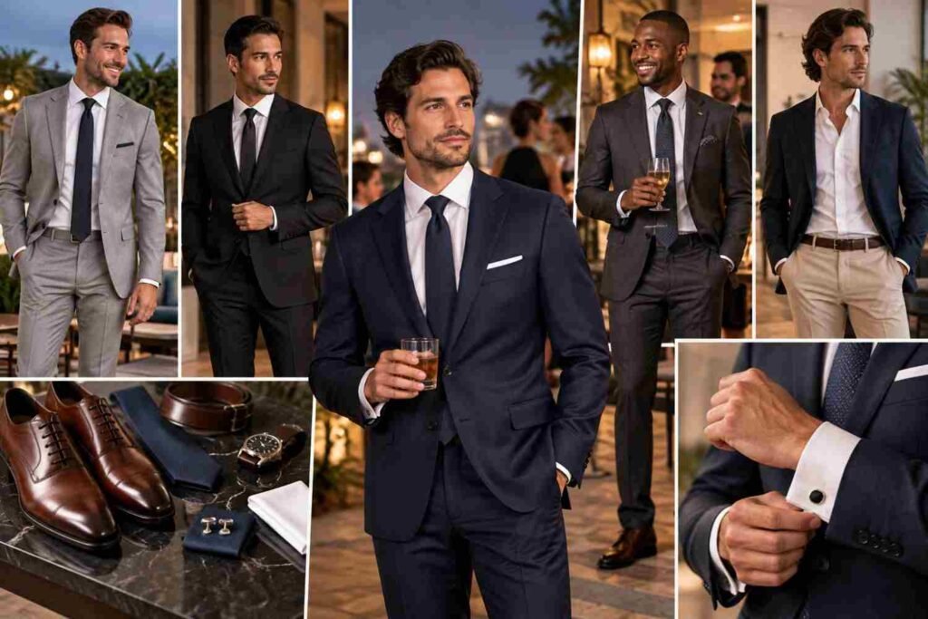 Cocktail attire for men