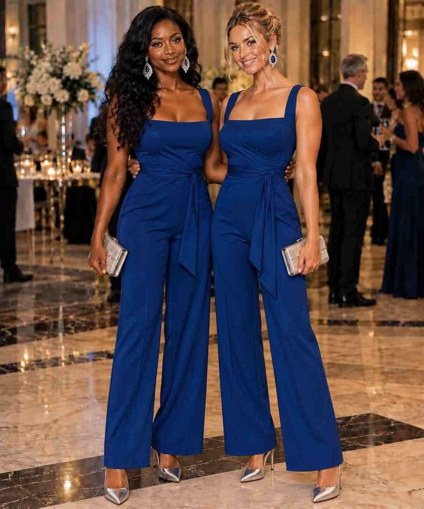 Deep Blue Jumpsuit