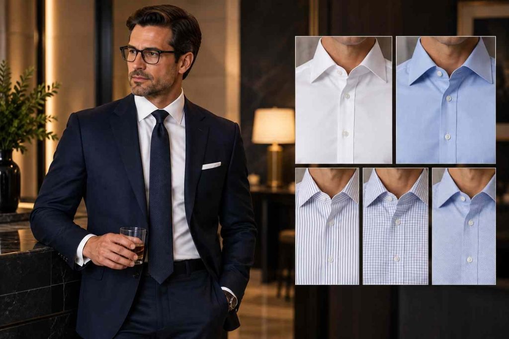 Elegant tailioring and shirts slection