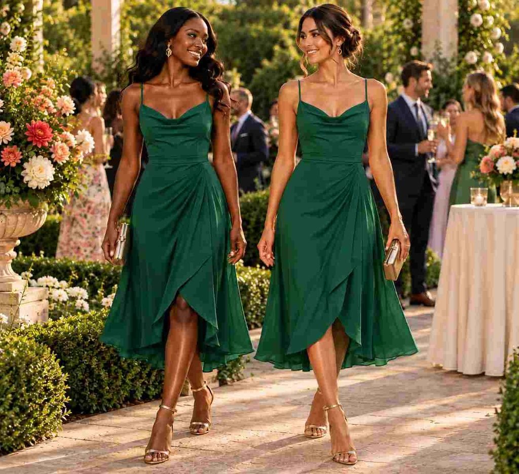 Emerald Green Dress