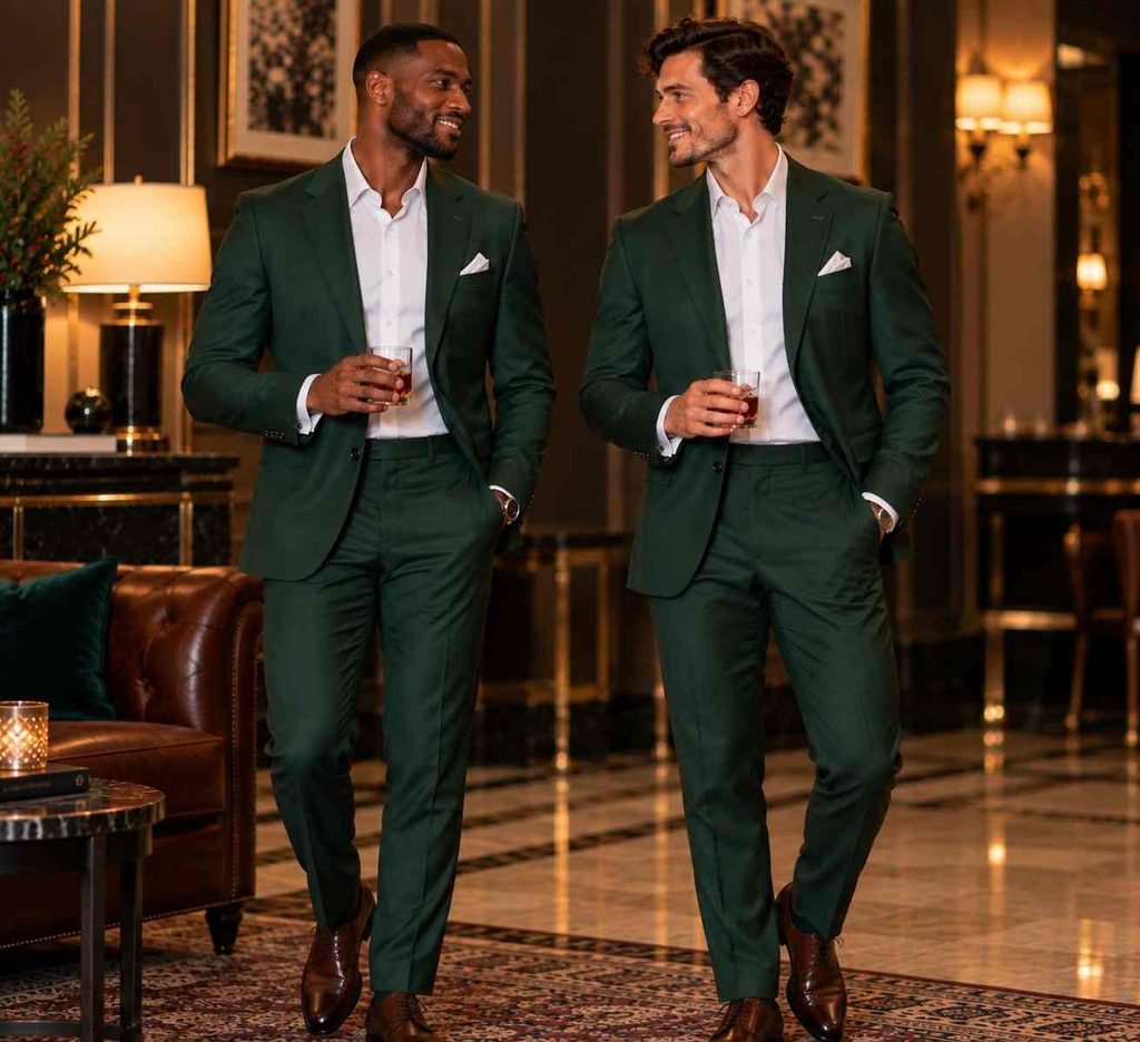 Forest Green Suit