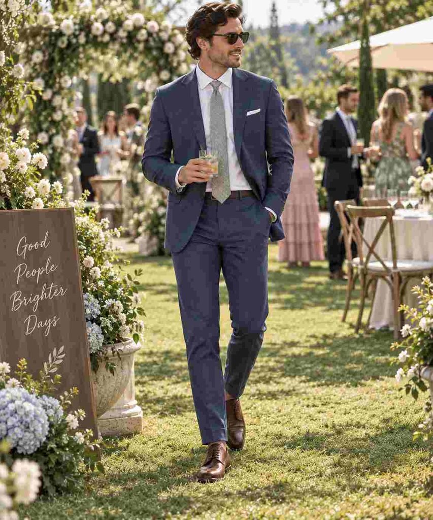 Groom’s Garden Cocktail Stroll

