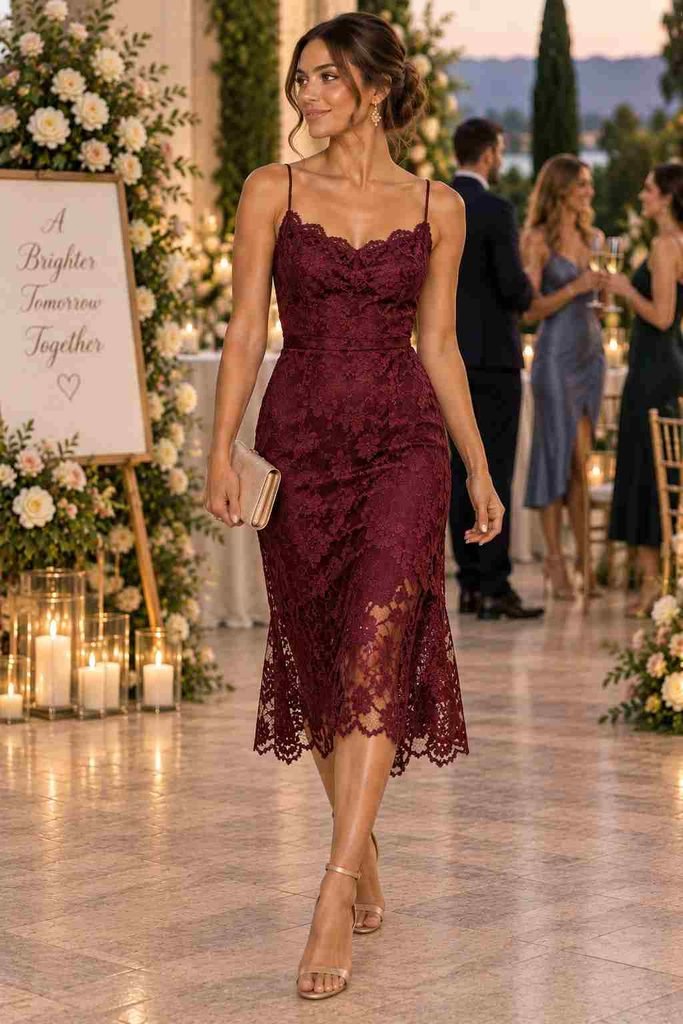 Lace Cocktail Dress