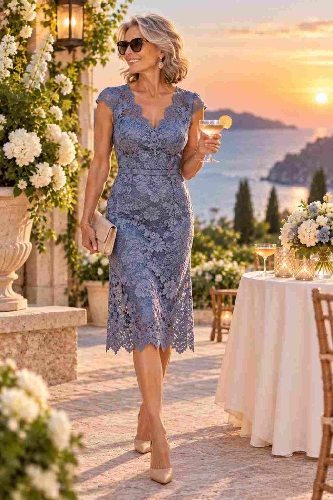Lace Cocktail Dress 