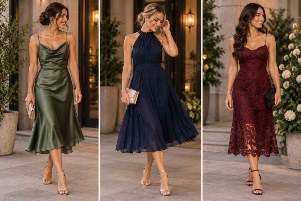 Classic Midi Cocktail Dress