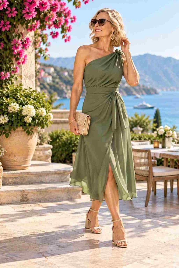 One-Shoulder Dress
