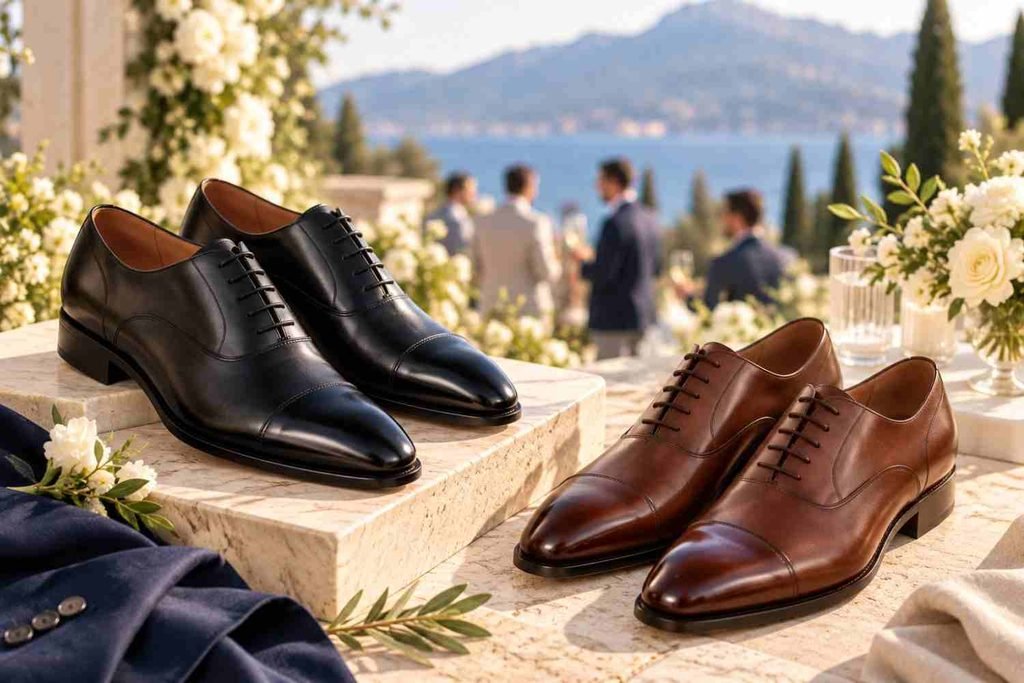 Oxford shoes for coktail attire summer men