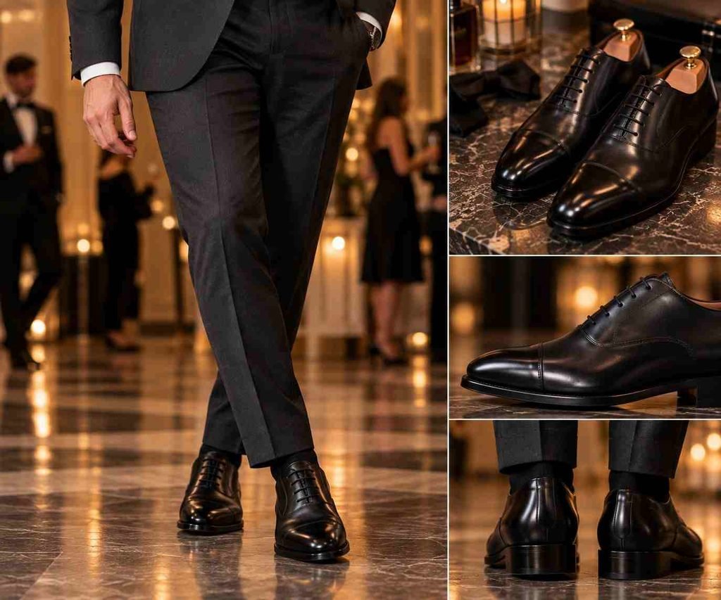 Polished Oxford Elegance at a Gala


