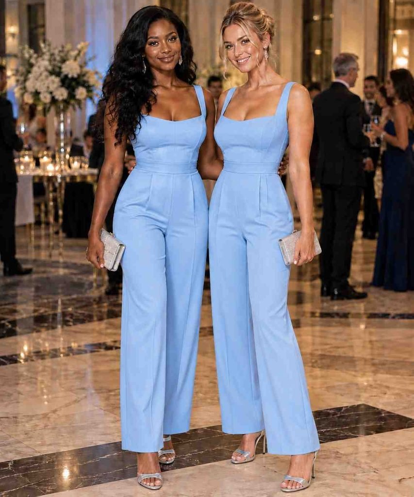 Sky Blue Jumpsuit