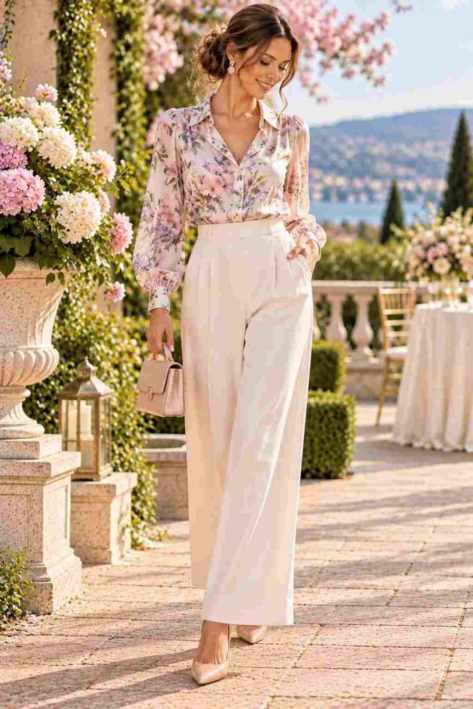 Wide-Leg Trousers