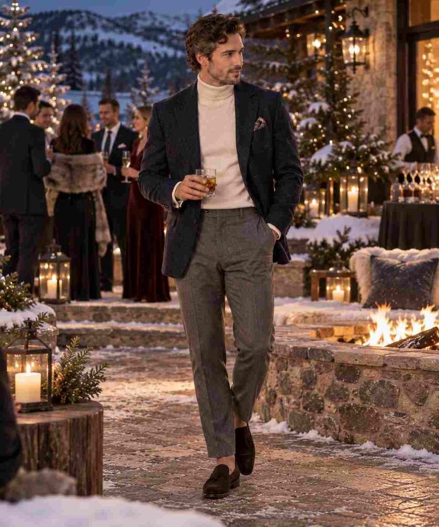 Blazer and Tailored Trousers