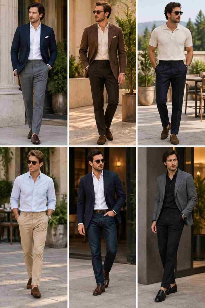 casual cocktail attire​ men