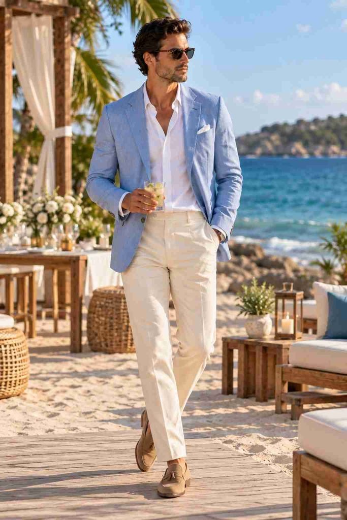 coastal cocktail attire male