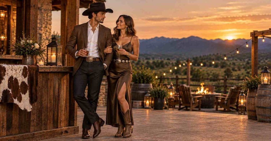 cocktail attire cow boy