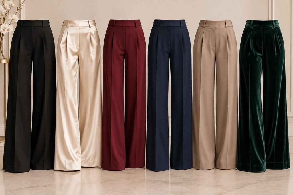 cocktail attire women pants​
