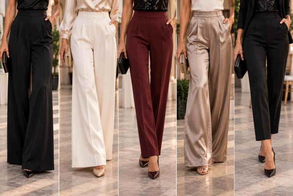 cocktail attire women pants​