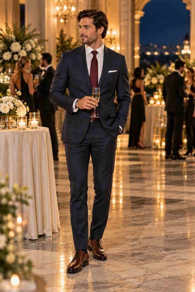 cocktail auit attire men