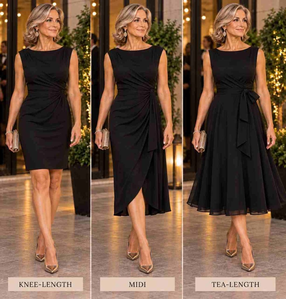 dress length women over 50