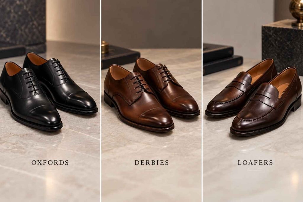 loafer and derbies shoes