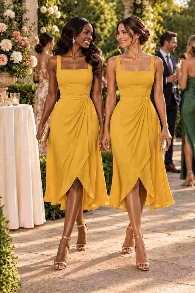 Mustard Yellow Dress