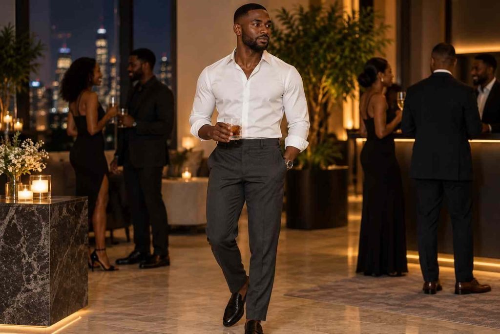  no jacket cocktail attire men