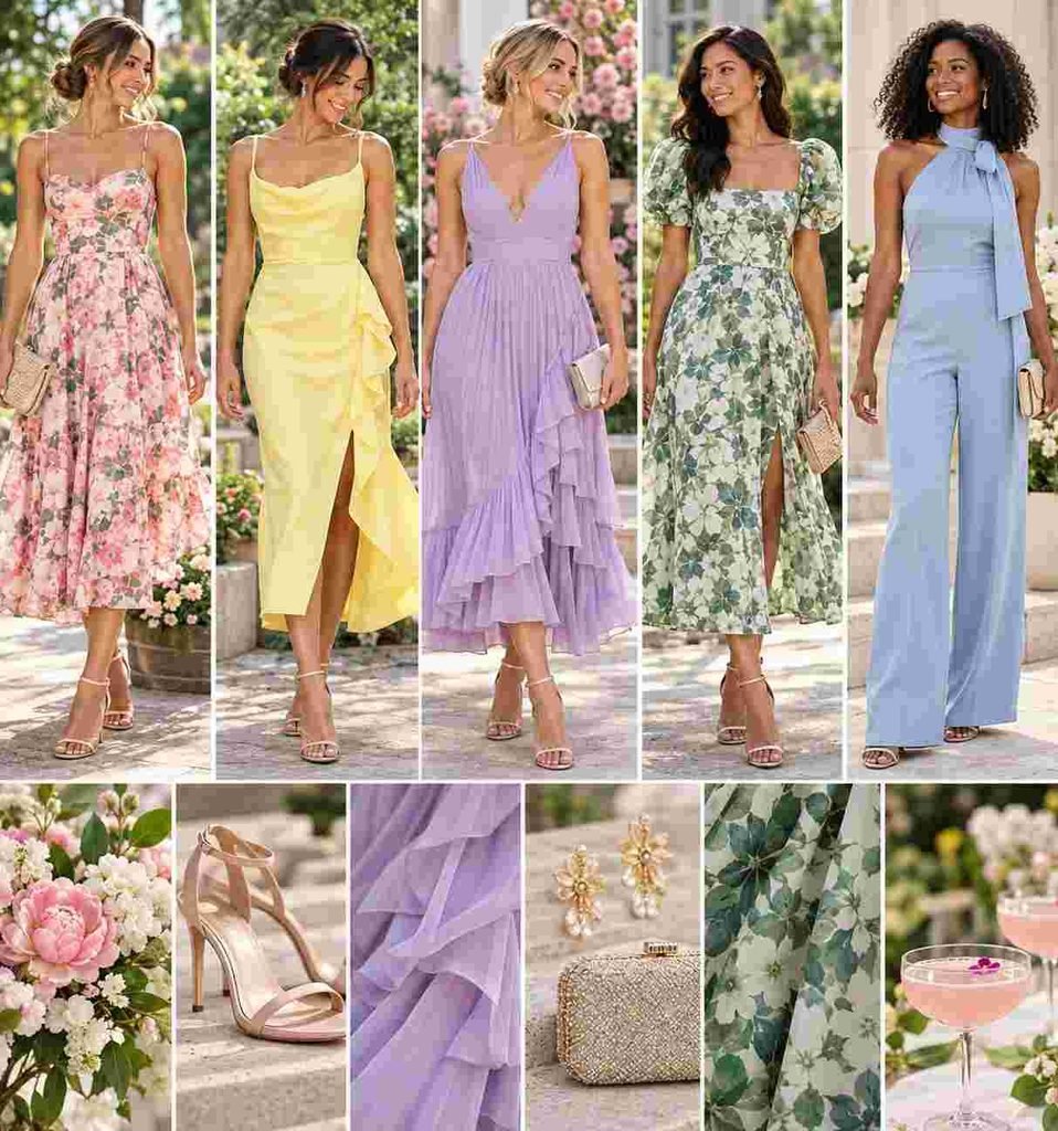 spring cocktail attire for women