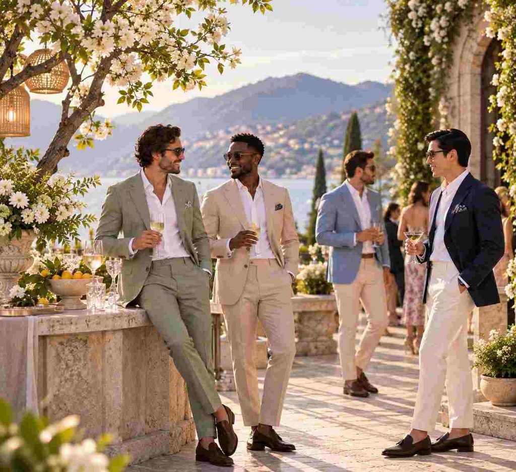 spring cocktail attire men