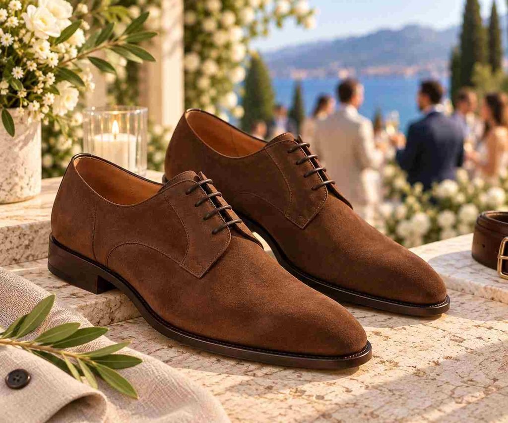 Suede shoes