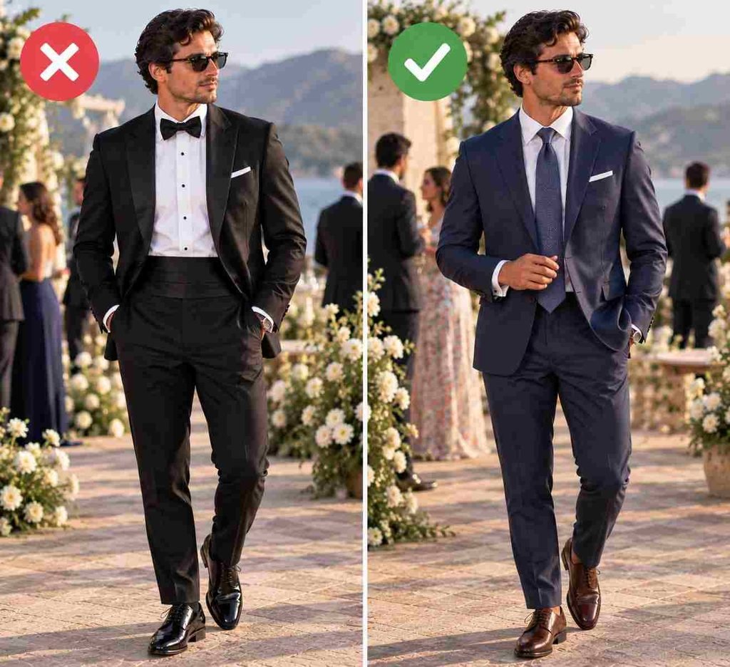 wedding attire men do and dont