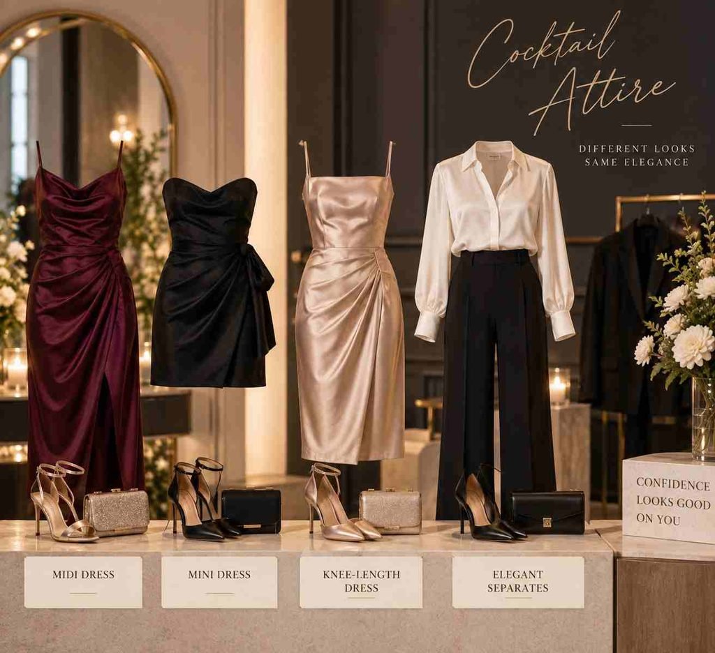 cocktail attire for women