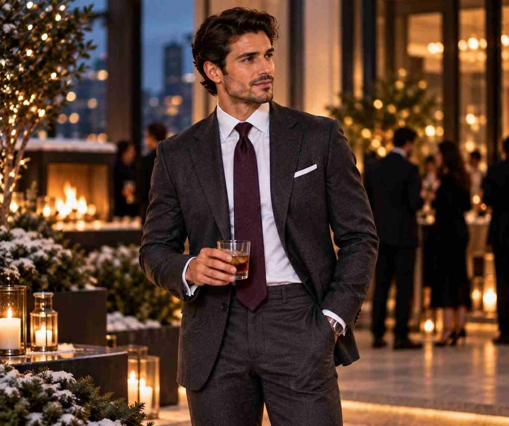 winter coktail attire