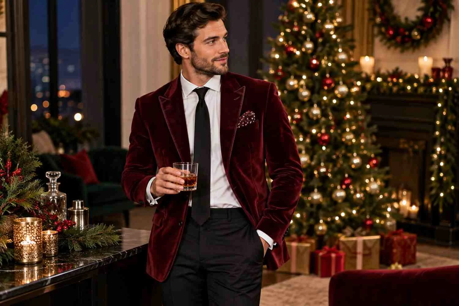 Men’s Christmas Party Outfits: 5 Stylish Looks for the Holidays