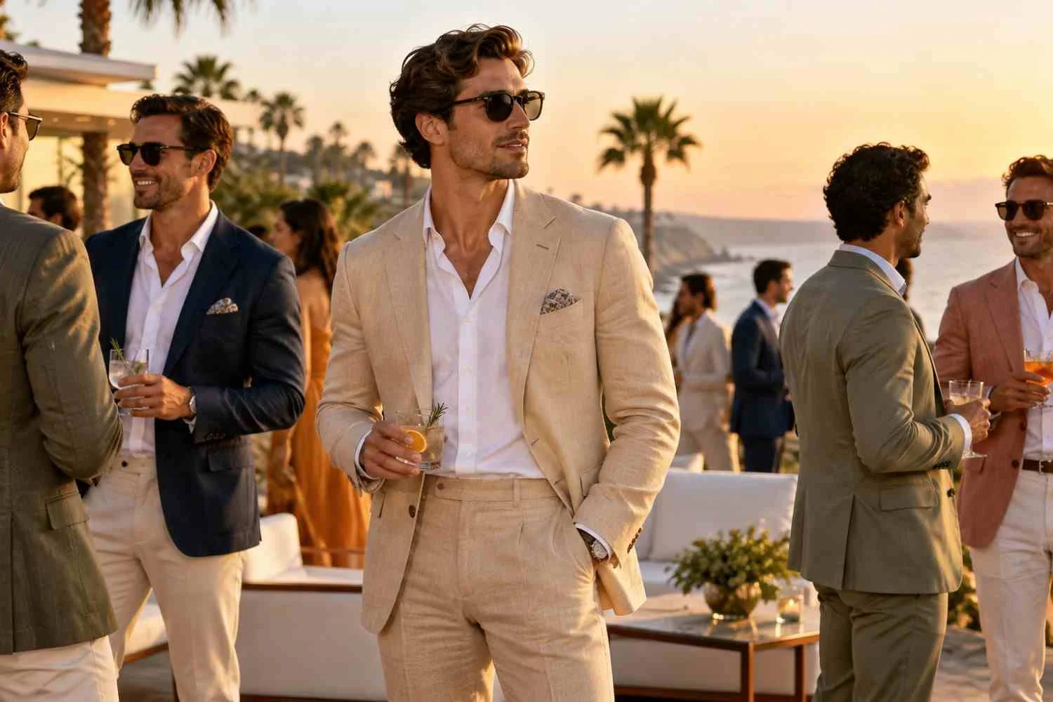 California Cocktail Attire for Men