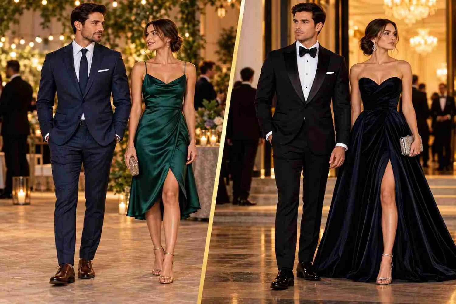 cocktail attire vs black tie