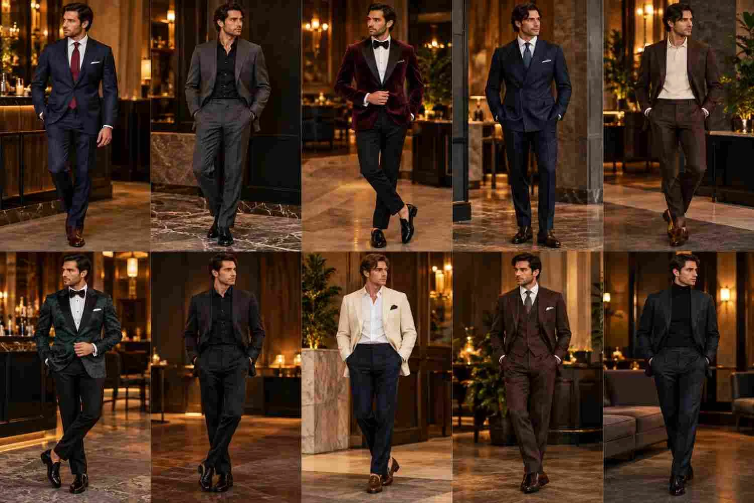 Elevated Cocktail Attire for Men