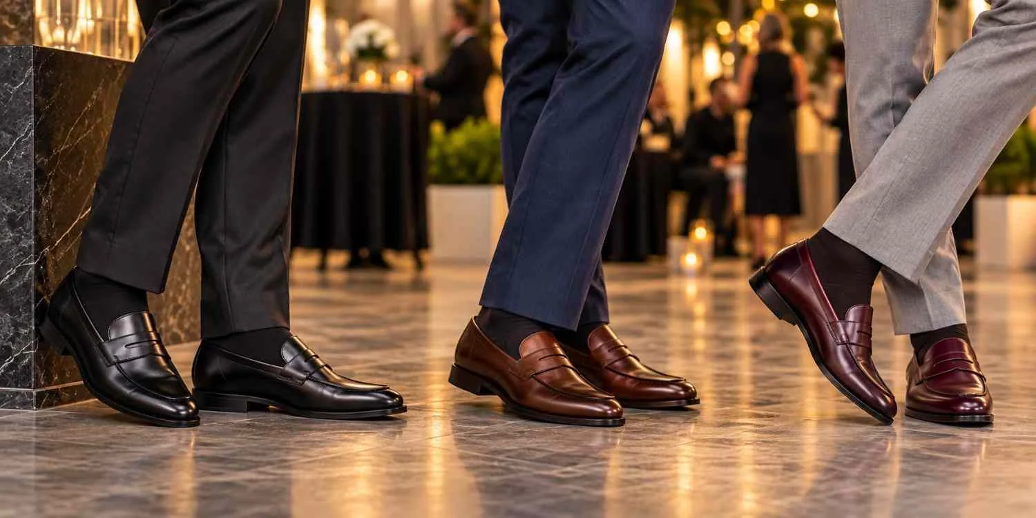 polished loafer