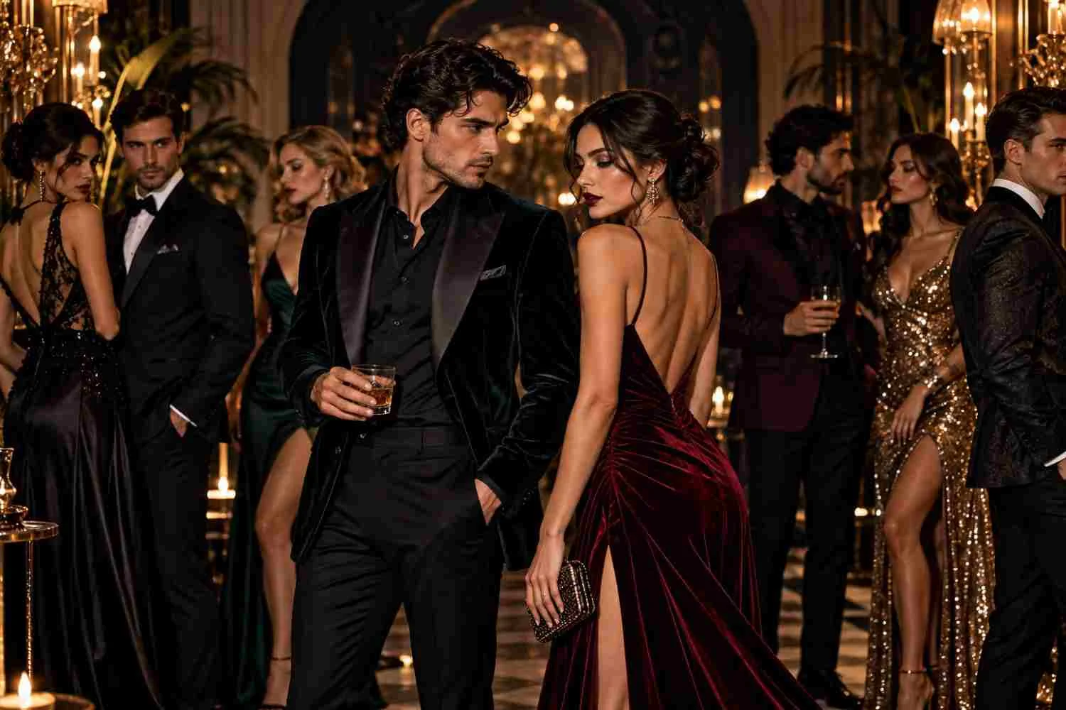 enigmatic cocktail attire​
